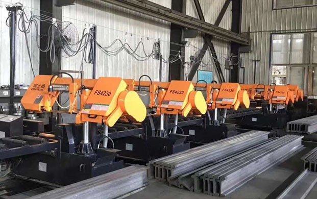 四川某机械公司使用富士泰带锯床案例 四川某机械公司使用富士泰带锯床案例